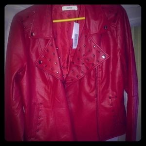 Just Fab red Jacket